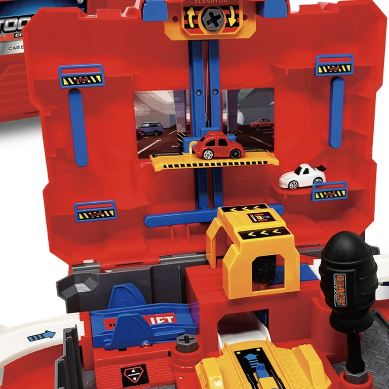 Crazy Truck: Tool Box Garage - Toy Car Service & Track Playset, 4
