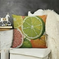 thumbnail image 2 of SHANXI Throw Pillow Case Cover Citrus-Fruit Of Grapefruit Orange Red - Pillow Case 24x24in, 2 of 5
