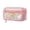 Pink, variant on Comix Pencil Pouch with Compartments,Large Capacity Oxford Cloth Storage Case with Zipper for Pens, Tools & Office Supplies, Pink