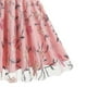 thumbnail image 5 of Vestido de Verano Sexy de la Moda de las Mujeres, Casual sin Mangas Cuello Redondo Impreso Vestido de Ruffle de Ajuste Delgado con Cinturón para la Fiesta Y el Uso Diario, 5 of 6