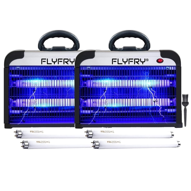 Bug Zapper Pack of 2 Heavy Duty Insect Electric Killer for Mosquitoes