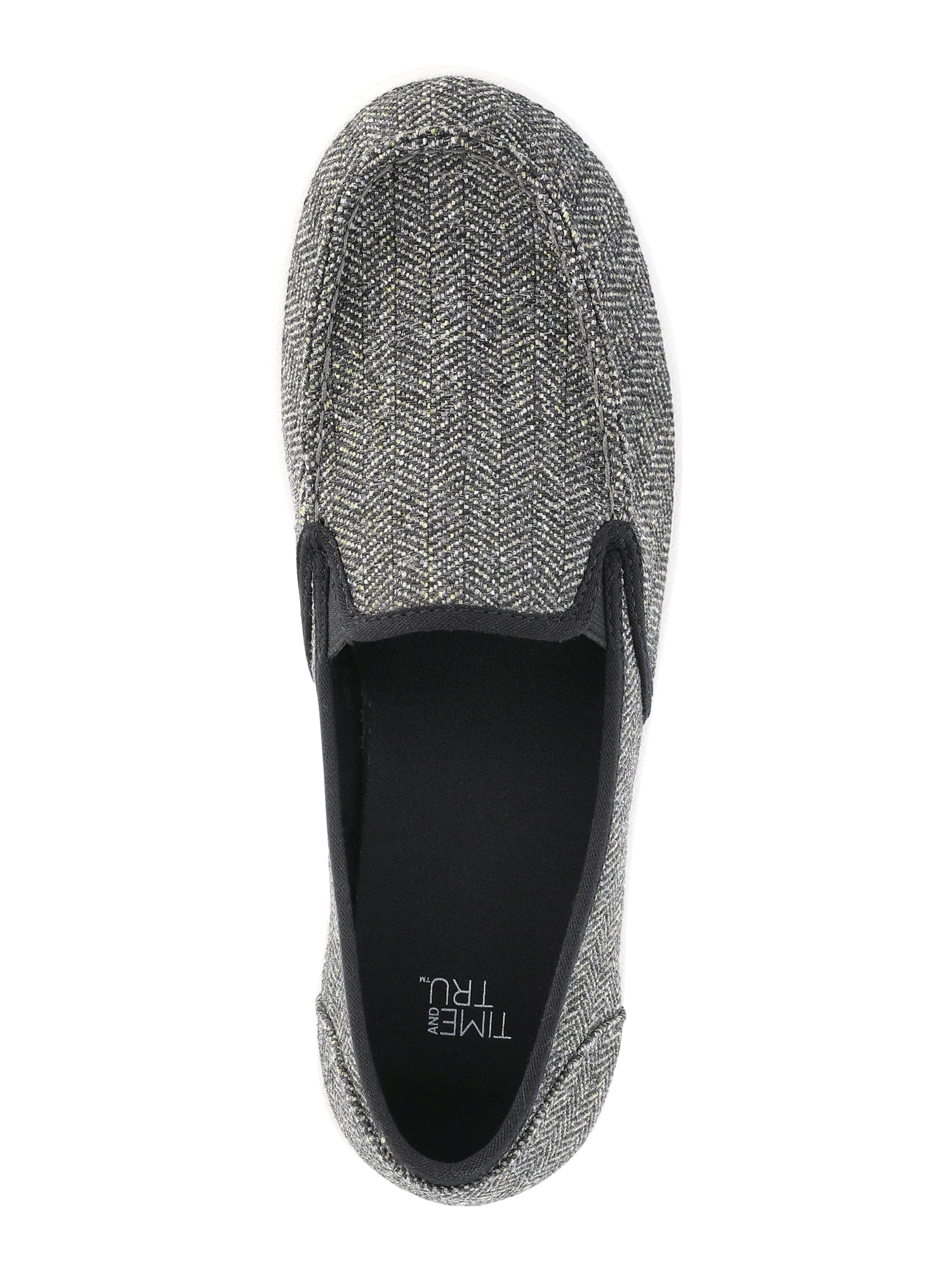 Time and Tru Women's Moc Toe Surf Sneakers, Wide Width Available