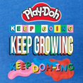 thumbnail image 3 of CafePress - Play Doh Keep Going Keep Growing T Shirt - Mens Football Shirt, 3 of 4