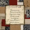 thumbnail image 2 of Stimson, Diane 26x26 White Modern Wood Framed Museum Art Print Titled - Patchwork Serenity Prayer, 2 of 4