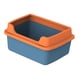 thumbnail image 5 of Cajas de arena para gatos de interior con protector de arena, extraíbles, fáciles de limpiar, de alta Azul, 5 of 9