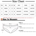thumbnail image 5 of Blmnix Underwear Women Seamless Satin Panties Hipster Panties Moisture Wicking Boxers Lace Brown Cotton Womens Underwear, 5 of 5