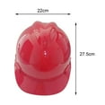 thumbnail image 5 of Safety Helmet Good Insulation Protective Adjustable Size Rotary Knob Hard Hat, 5 of 7