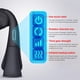 thumbnail image 5 of Hombros Y Cuello Con Calor, Masajeador De Espalda Shiatsu Eléctrico, Almohada De Amasado Con Calefacción De Luz Roja Para Coche De Oficina En Casa Scienceny HA044856-01, 5 of 6