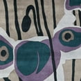 thumbnail image 3 of SAFAVIEH Soho Daisy Abstract Wool Area Rug, Grey/Blue, 3'6" x 5'6", 3 of 3