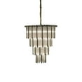 thumbnail image 3 of Michael Amini Chimes 15-Light Crystal Chandelier - Silver, 3 of 5