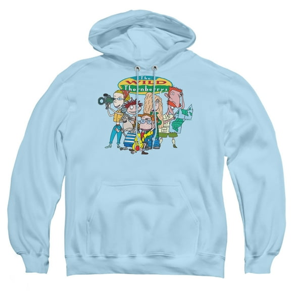Wild Thornberrys Ready For Action Unisex Adult Pull-Over Hoodie