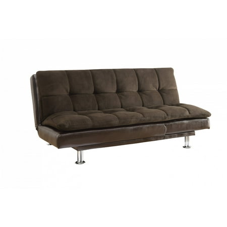 Simple Relax Brown Futon Sofa Bed