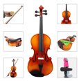 thumbnail image 4 of Viola de 16 pulgadas con tapa de abeto y detalles en arce, incluye arco, resina, almohadilla, cuerdas extra, funda y paño de limpieza., 4 of 6