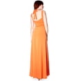 thumbnail image 2 of Evanese Women's Elegant Cross Tie Halter Long Formal Party Dress, 2 of 4
