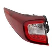 New Driver Side Outer Tail Light for 2019-2023 Acura RDX Halogen/LED W/Bulb