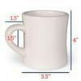 thumbnail image 6 of 6-pack Diner Coffee Mugs, Tea & Hot Beverages, 10oz | Thick Ceramic Drink Cups, 6 of 6