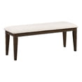 thumbnail image 1 of Lexicon Makah Asian Hardwood Dining Room Bench in Dark Brown Finish, 1 of 4