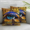 thumbnail image 3 of Orinice Pyramid Eye Sacred Geometry Graphic Decorative Pillow Cover 1PC 18x18in, 3 of 5