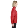 thumbnail image 2 of CE700W Ash City - Core 365 Women's Prevail Packable Puffer Classic Red S, 2 of 3