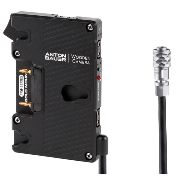 Wooden Camera Pro Gold Mount (Blackmagic Pocket Cinema Camera 4K/6K, BMPCC4K)