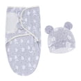 thumbnail image 4 of Saco de dormir de gusano de seda para bebés recién nacidos de Europa y Estados Unidos, toalla para sala de partos, saco de dormir para bebés y conjunto de gorro, 4 of 6