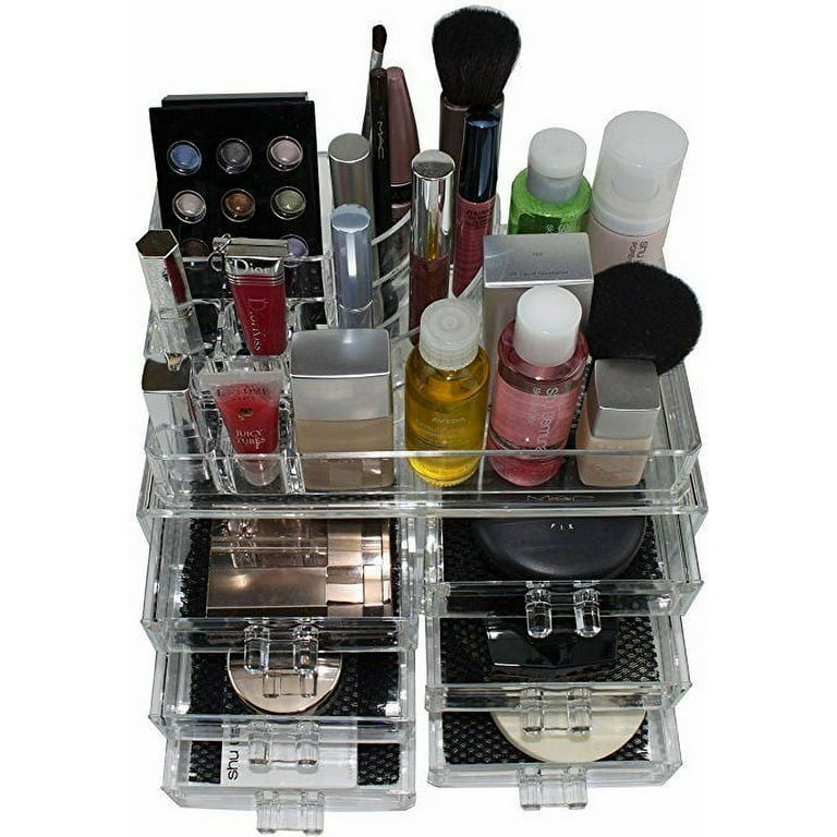 Transparent Acrylic Cosmetics Skincare Rack Organizer – ottostorage