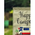 thumbnail image 2 of Printtoo Tan Happy Campers Class C Motorhome 12.5x18 Inches Double SidedFlagsDouble Sided CampFlagCampsiteFlagPersonalized Camping Flags, 2 of 4