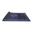 thumbnail image 2 of Ahgly Company Indoor Square Persian Blue Traditional Area Rugs, 8' Square, 2 of 4