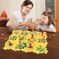 thumbnail image 3 of Set Puzzle Racer Car Track Set de dinosaurios de plástico para niños con coche, 3 of 7
