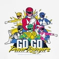 thumbnail image 3 of CafePress - Go Go Power Rangers Group Sh Kids Baseball T Shirt - Kids Cotton Baseball Jersey, 3/4 Sleeve Shirt, 3 of 4