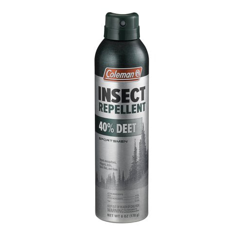 Coleman 40% Deet Sportsmen Insect Repellent 6Oz - Walmart.com