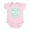 Petal Pink, variant on CafePress - Ice Ice Baby - Baby Light Bodysuit, Size Newborn - 24 Months