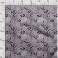thumbnail image 3 of oneOone Velvet Lavender Fabric Floral Retro Craft Projects Decor Fabric Printed By The Yard 58 Inch Wide, 3 of 5