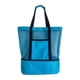 thumbnail image 2 of Bolsa de playa de malla, bolsa de playa de almacenamiento, ligera, a prueba de fugas, de gran capacidad azul, 2 of 8