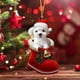 thumbnail image 3 of Lindo Colgante de Perro para Árbol de Navidad, Decoración Navideña Acrílica, 3 of 3
