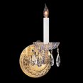 thumbnail image 2 of Crystorama Lighting Group 1121-Cl-S Traditional Crystal 12" Tall Wall Sconce - Chrome, 2 of 2