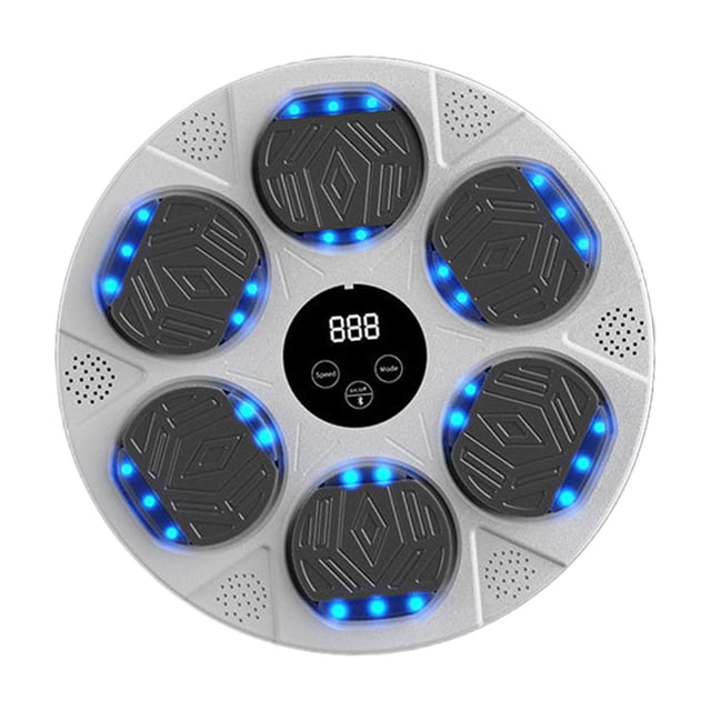 Máquina de boxeo con música, almohadilla de boxeo para montar en la pared, objetivo de boxeo con música, entrenador de boxeo para deportes de interior, bolsa de arena para ejercicios
