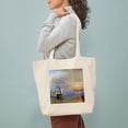 thumbnail image 3 of CafePress - William Turner The Fighting Temeraire Tote Bag - Unisex Canvas Tote Bag, Beige, 1-Piece, 3 of 7