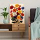thumbnail image 5 of Qisvanset Framed Canvas Wall Art 12x16 Inch Picasso Peace Flower Bouquet Vintage Modern Art, 5 of 5