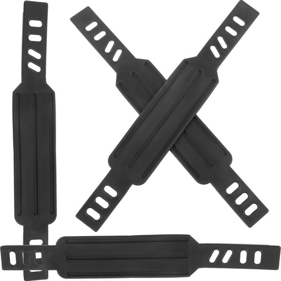 UPKOCH 2Pairs Universal Plastic Pedal Straps for Bike Enthusiasts and Family Cycling Activities