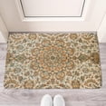 thumbnail image 2 of Boho Yellow Vintage Carpet Door Mat Welcome Door Mat for Front Door, Home Entrance, Yard, Floor, Patio, Non Slip Spring Summer Welcome Mat Indoor Outdoor Doormat 30"*17", 2 of 6