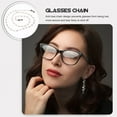 thumbnail image 3 of KAKOWELY 1Pc Multifunctional Glasses Chain Face Mask Lanyard Non-skid Glasses Rope,29.13"X0.2"X0.2", 3 of 5