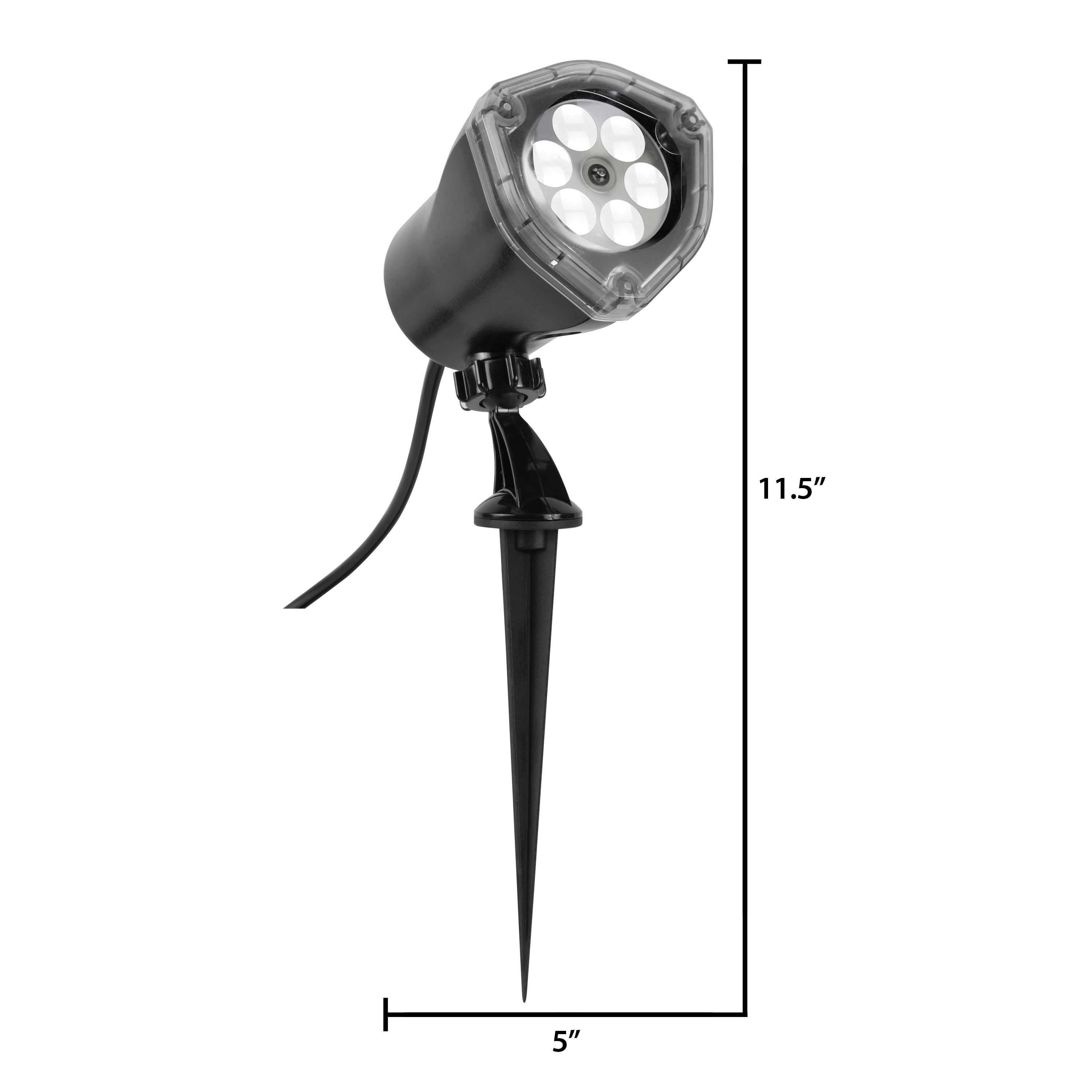 Christmas Lightshow Illuminations Projector Lights Whirl a Motion Ornate Snow Flurry Holiday Lighting