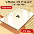 thumbnail image 2 of Laptop Cases for Macbook Pro 14 Case M2 A2779 2023 Pro 16 Cover M3 M4 M1 Mac Book Air 13 Case 2022 13.6 A2681 Air 15.3 A2941 (Matte Translucent,Pro 14.2 M1 M2 M3 M4), 2 of 7