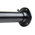 thumbnail image 2 of Rod Desyne 1.5" Premium Heavy Duty Adjustable Closet Rod with Socket Set, 28 x 48, Black, 2 of 4