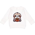thumbnail image 2 of Inktastic Basketball Sloth Toddler Sweatshirt, 2 of 4