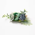 thumbnail image 5 of XASZHN Flower Metal Hair Combs Slide Clips Floral Bows Barrettes Set Blue_004 One Size, 5 of 5