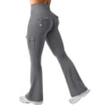 thumbnail image 2 of Kelon Yoga Pants, Workout Cargo Leggings with Pockets for Women Hidden Scrunch Butt Lifting Leggings Gym Yoga Pants, XL, 2 of 5