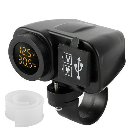 

USB Charger Socket Strong Current Conduction Dual USB Voltmeter Charger Man For Woman