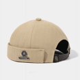 thumbnail image 1 of Gorra de piso estándar con diseño de hoja de arce creativa para hombres y mujeres, sin gorro, estilo hip hop, personalizada, de piel de melón para hombres y mujeres, 1 of 6
